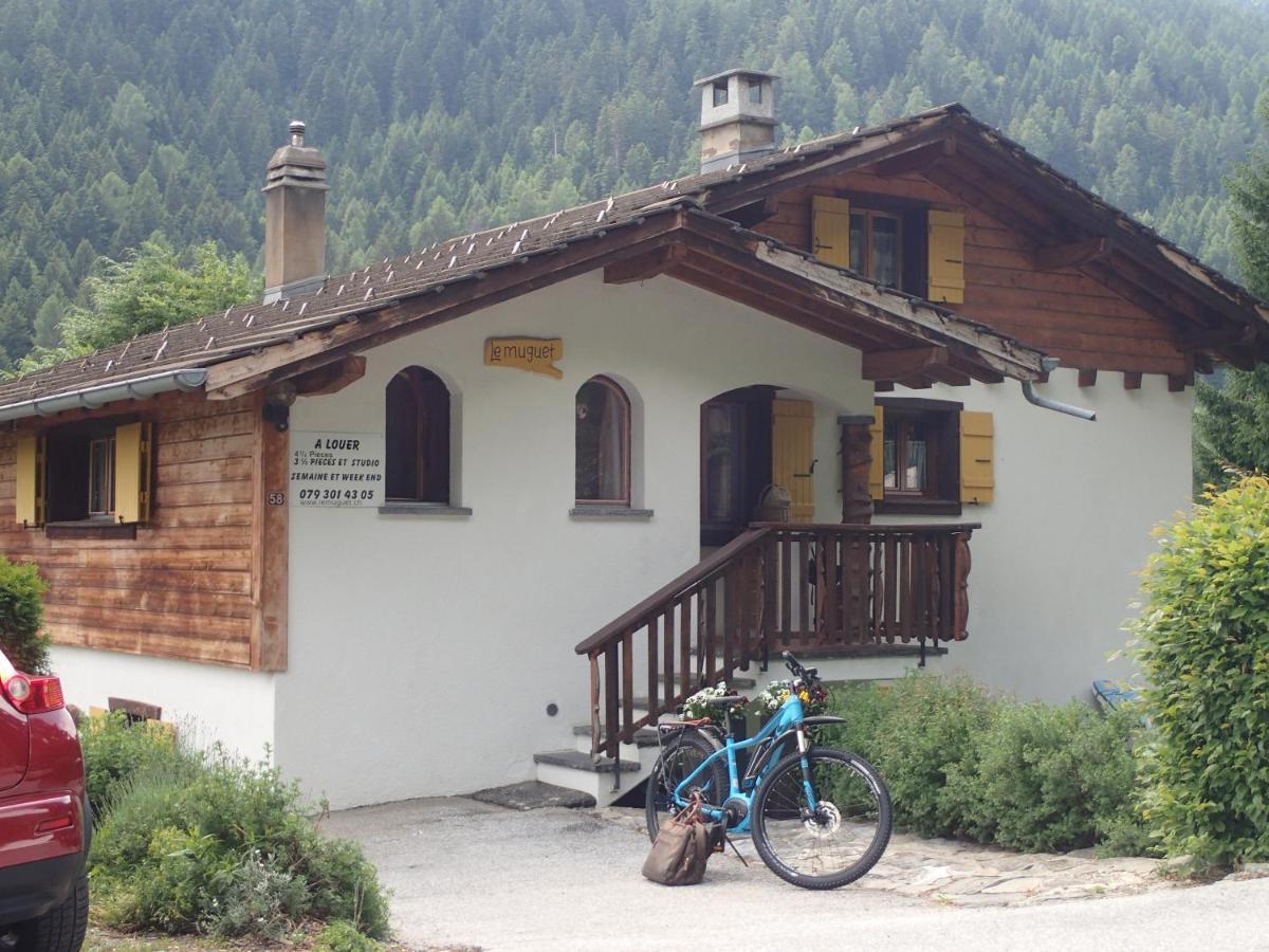 Chalet Le Muguet Villa Ovronnaz Exterior foto